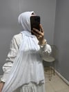 BEYAZ BAMBU ŞAL