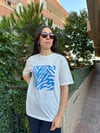 MAVİ ZEBRA BASKILI T-SHIRT