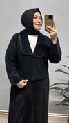 SİYAH ANGORA HIRKA