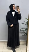 SİYAH ANGORA HIRKA