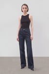 Dena Paça Katlı Denim Pantolon