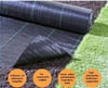 BURSATARIMToprak Malç Örtüsü Siyah 300CM*100Mt ( 150X2 ) 1.sınıf
