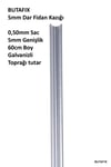 BUTAFIX5mm C Profil Galvanizli Kazık 60cm - Metal Herek