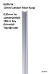 BUTAFIX10mm C Profil Galvanizli Kazık 120cm - Metal Herek