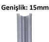 BUTAFIX15mm C Profil Galvanizli Geniş Kazık 240cm - Metal Herek