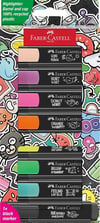 FABER CASTELL GRAFFİTİ FOSFORLU KALEM 8 RENK