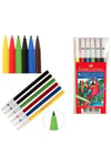 FABER CASTELL KEÇELİ KALEM 6 RENK