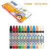 GIPTA PASTEL BOYA 12 RENK KARTON KUTU