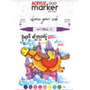 RİCH ART-X ACRYLİC DUO MARKER SET 12 RENK