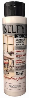 RİCH SELFY DECOR KENDİNDEN VERNİKLİ 500 CC. ANTİK BEYAZ 5802