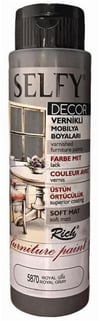 RİCH SELFY DECOR KENDİNDEN VERNİKLİ 500 CC. ROYAL GRİ 5870