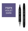 TOUCH TWIN MARKER PB274 VIOLET DARK 