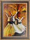 Figüratif TablolarSemazenler Modern Yağlı Boya Tablo