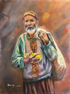 Figüratif TablolarYaşlı Adam Yağlı Boya Tablo