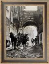 İstanbul temalı tablolarEski İstanbul' dan Yağlı Boya Tablo