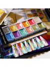 Akvarel boya paleti pırıltılı renkler nail art 12 renk tek pakette No:04Endi ProfessionalSuluboya Fine ArtAkvarel boya paleti pırıltılı renkler nail art 12 renk tek pakette No:04