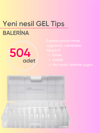 Jel tips 504 adet Badem şeffaf matlaştırılmış hazır tipsEndi ProfessionalGel - Jel Tips çeşitleriJel tips 504 adet/pcs kutuda - Badem şeffaf matlaştırılmış hazır tips