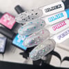 Renkli konfeti Pixie Black top coat Parlak No Wipe 9 mlMOOZColor Top CoatRenkli konfeti Pixie Black top coat Parlak No Wipe 9 ml