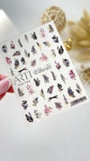 Stiker 50 Tırnak stiker çiçek temalıArti For YouStiker çeşitleriStiker 50 Tırnak stiker çiçek temalı
