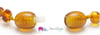 Kehribar Kolye Cherry chips 31