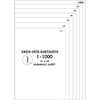 Navigatör Kağıt İle A4 Numaralı Kağıt 1-1000 / 80 Gr