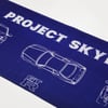 MOUSEPADDM-46BLUEPRINT GTR MOUSEPADBLUEPRINT GTR MOUSEPAD