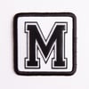PATCHDM-46DM-46 BEYAZ HARF PACTHLER