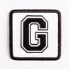 PATCHDM-46DM-46 BEYAZ HARF PACTHLER