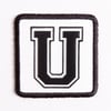 PATCHDM-46DM-46 BEYAZ HARF PACTHLER