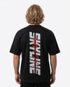 T-SHIRTDM-46GTR SKYLINE BLACK T-SHIRT