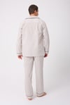 L'ESPADON MARISILK™ Premium Dokuma Uzun Kollu Uzun Paçalı Erkek Pijama Takımı