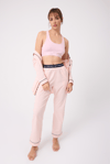 MARISILK™ SEASTRIPE Premium Dokuma Uzun Kollu Uzun Pantolonlu Kadın Pijama & Lounge Takımı