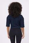 OCEAN TURTLENECK™ Çift Yan Fermuarlı Denizci Çizgili Midi Kollu Sweatshirt