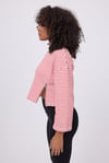 OCEAN TURTLENECK™ Yan Fermuarlı Denizci Çizgili Uzun Kollu Sweatshirt