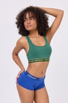RACER CROP TOP™ Racer Back Crop Top-2'li Avantaj Paketi