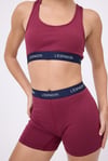 RACER CROP TOP™ Racer Back Crop Top (Konforlu Şekillendirilmiş Bel Bantlı)