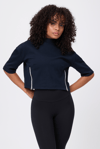 SIDEVENT™ Her İki Yanı Fermuarlı Crop Sweatshirt