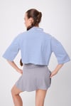 SIDEVENT™ Tek Yan Fermuarlı Crop Sweatshirt