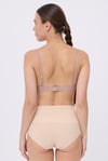 SILKFLOW V-SOFT™ Dikişsiz Balensiz V Yaka Bralet