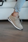 %100 Hakiki Deriden Üretilmiş Camel Renk Casual Erkek Ayakkabı - Livius Model