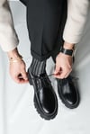 Classman Model Hakiki Deri El Yapımı Erkek Siyah Casual Ayakkabı