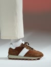 Dustin Model Hakiki Deri El Yapımı Vizon Sneaker Ayakkabı
