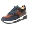 Falernus Model Hakiki Deri Erkek Lacivert Sneaker