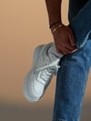 Jesse Model Hakiki Deri El Yapımı Beyaz Antik Deri Sneaker Ayakkabı