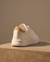 Johan Model Hakiki Deri El Yapımı Beyaz Deri Sneaker Ayakkabı