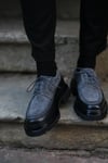 Keep For Model Hakiki Deri El Yapımı Gri Süet Casual Ayakkabı
