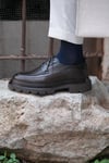 Keep For Model Hakiki Deri El Yapımı Kahverengi Antik Deri Casual Ayakkabı
