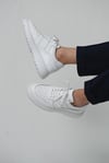Strauss Model Hakiki Deri El Yapımı Erkek Beyaz Sneaker