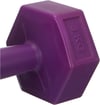 Avessa 3 kg Plastik Dambıl Set Toplam 6 kg Mor