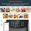 Cosori Akıllı WiFi Sıcak Hava Fritözü 5.5 Litre Air Fryer XXL Siyah (T)